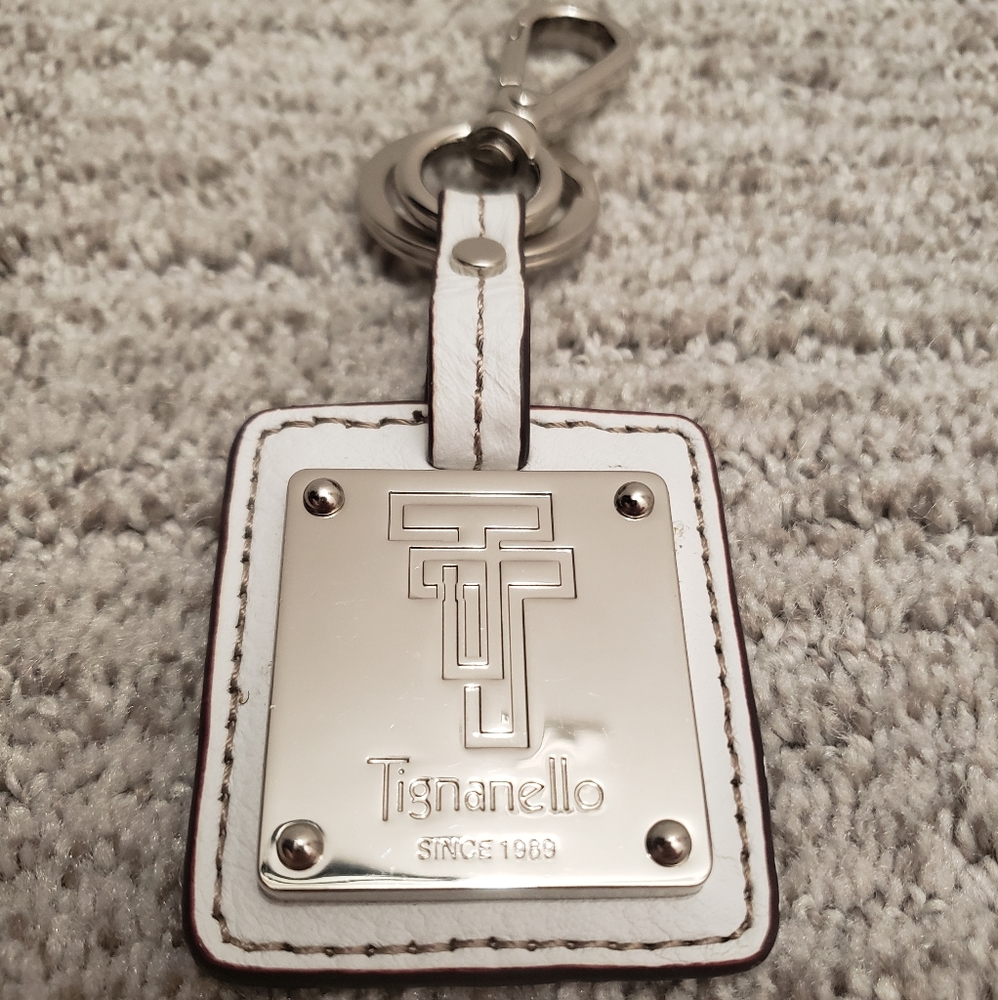 Tignanello Leather Bag Charm